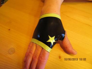 fingerlose Handschuhe "Stars" 